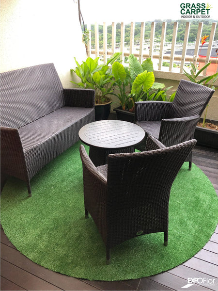 round-green-grass-carpet-summer-719