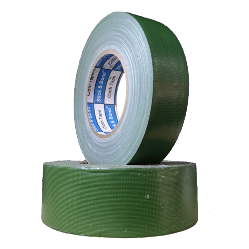 Assorted Colours Cloth Tape | 1 in, 1.5 in, 2 in x 50 m