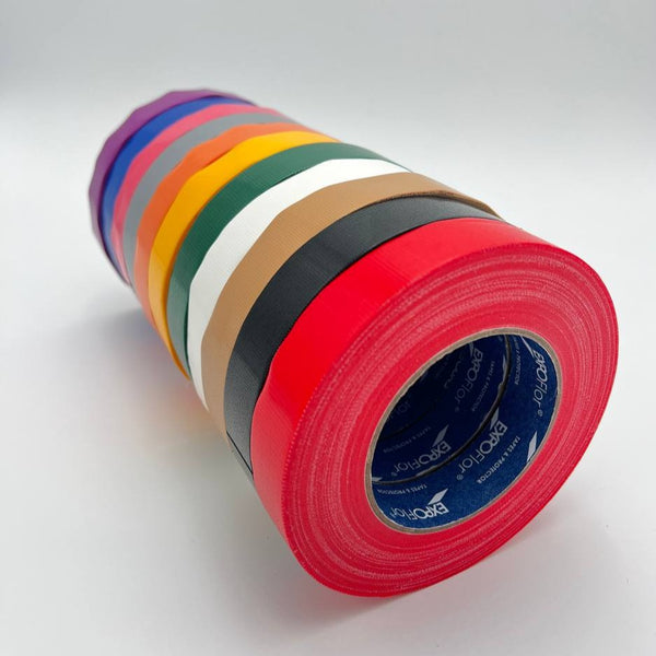 Assorted Colours Cloth Tape | 1 in, 2 in x 40 m