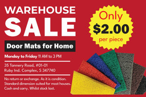 Floormat / Doormat for Home / $2 per piece